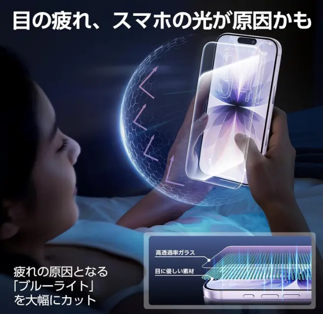 iPhone16,17 専用ガラスフィルム７選